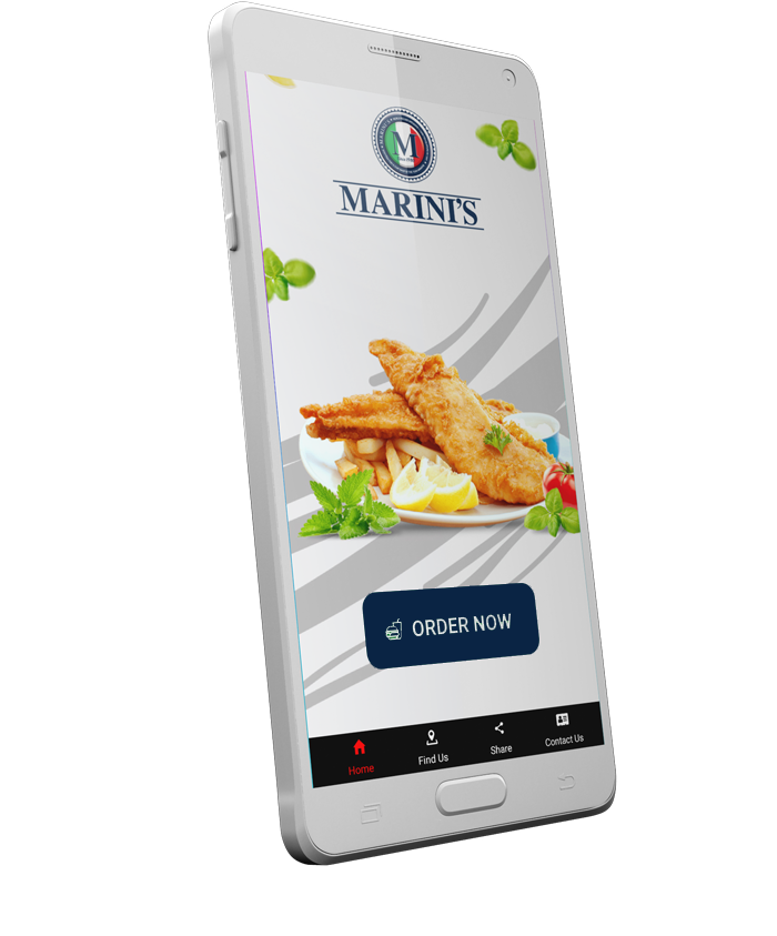 Marinis Motherwell mobile mockup